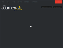 Tablet Screenshot of journeychurchofcleveland.com